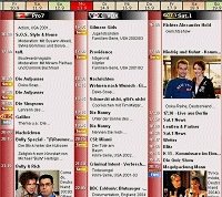 Dijital TV-Planlayıcı: Ne nerede?