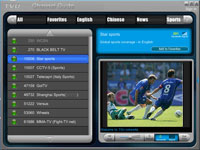 Çin-TV ile kayıtsızca canlı spor