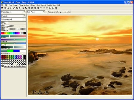 TwistedBrush Free:Etkileyici efektler için birebir