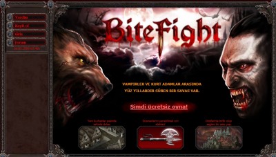 Kurt Adamlar ve Vampirler Bitefight'da Savaşıyor