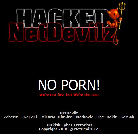 Popüler porno sitesi hacklendi!
