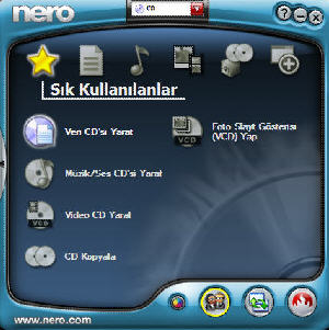 Nero'yla CD yazmak