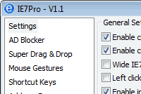 Reklamsız Internet Explorer