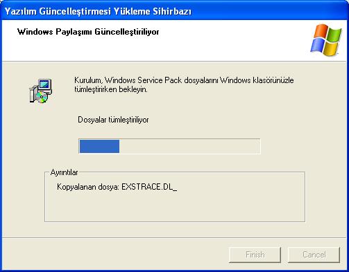 İkinci adım: Servis Paketini entegre edin