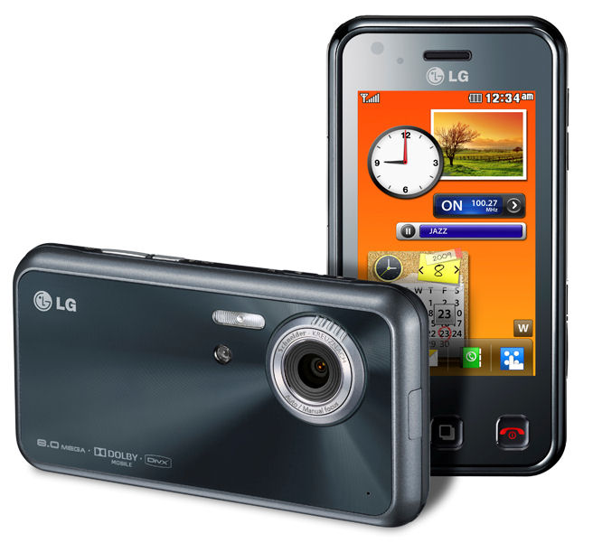 LG KC910 Renoir: Dokunmatik ve Flaş