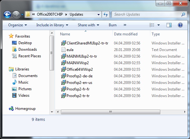 Adım Adım Service Pack 2 Entegrasyonu