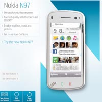Bir bakışta Nokia N97: Teknik özellikler