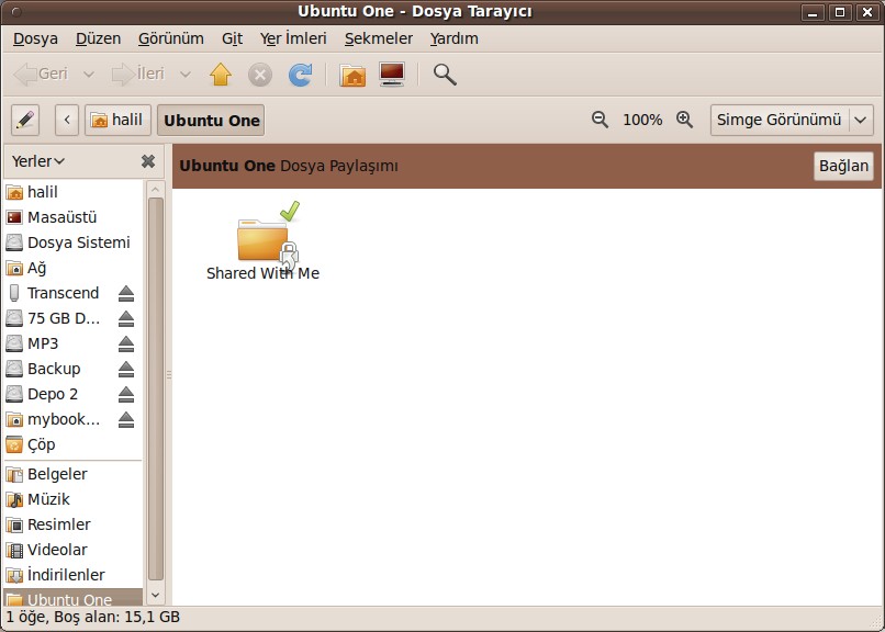 Ubuntu One – Çevrimiçi depolama alanı