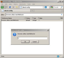 Adres çubuğuyla ilgili ufak değişiklikler