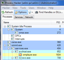 Process Hacker ile işlem kontrolü