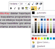 Word 2010: Güçlü arayüz ve grafik desteği