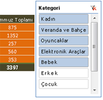 Excel 2010: Hızlı filtreler ve mükemmel grafikler
