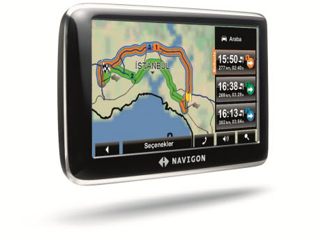 Navigon'un harita desteği