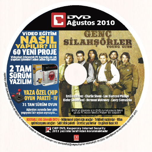 DVD Ağustos 2010
