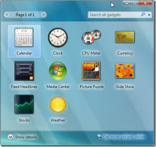 Masaüstü araçları, ekran koruyucusu ve açılış