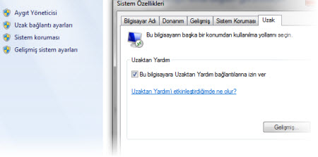 Uzaktan denetim (devamı)