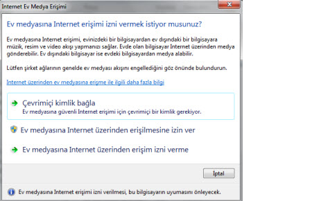 Windows Media Center ve Windows Kısayolları