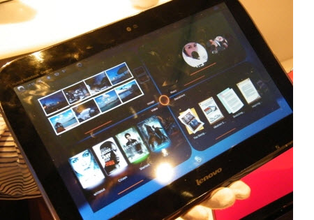 Lenovo LePad, VIERA tablet ve Samsung Galaxy Tab