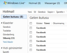 Yeni e-postanız var...