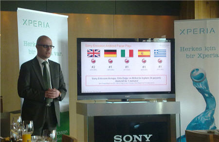 Sony Ericsson için Türkiye'nin önemi
