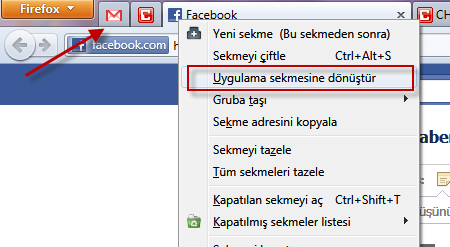 Yazdığınız site tarayıcınızda açıksa, bu sekmeye gitmeniz öneriliyor