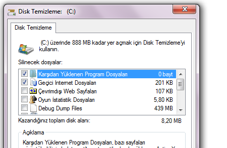 Bilgisayarınızı temizleyin, gereksizleri kaldırın