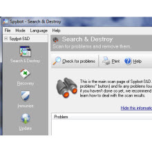 SpyBot Search and Destroy