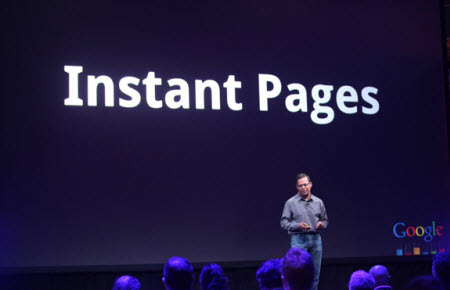 Chrome'a hızlı bir özellik: 'Instant Pages'!