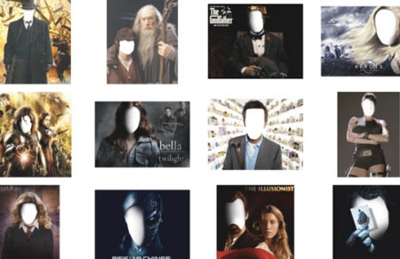 Resimler; filmler, ünlüler, kostümler, çocuklar ve spor olmak üzere 5 kategoriye ayrılıyor