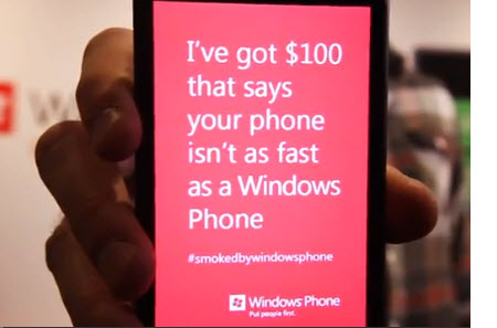 Kaybedenlere bedava Windows Phone, kazananlara 100 dolar verildi