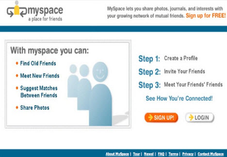 MySpace'in değişimi