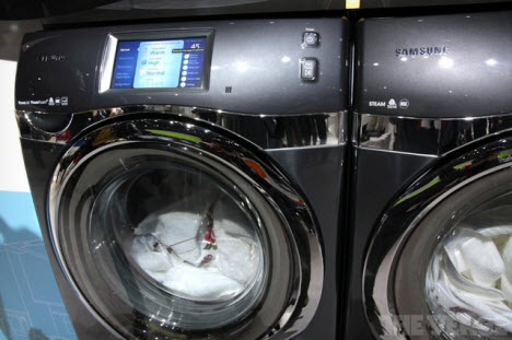 Çamaşır makineleri de akıllı oluyor...