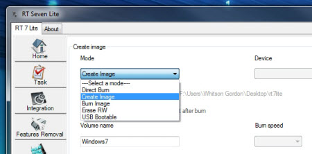 Üçüncü adım: Diskinizi yazın