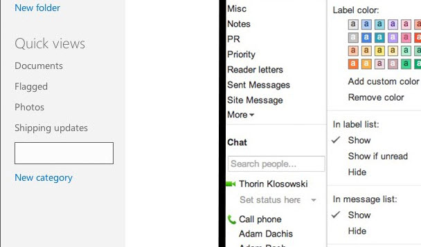 E-posta organizasyonu