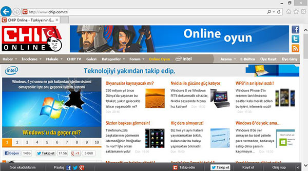 Internet Explorer 10