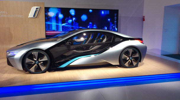BMW i8 Concept'in LifeDrive mimarisi.