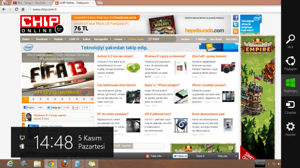 Programları kapatma, son programları gösterme...