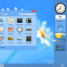 Masaüstü araçlarını kullanın: 8GadgetPack