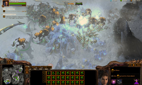 Kerrigan'nın gelişimine tanıklık ediyoruz