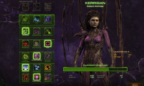 Kerrigan'ı kontrol etme şerefi!