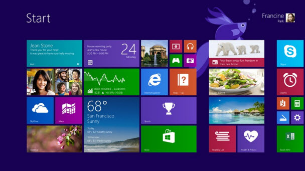 Windows 8.1'deki arayüz değişiklikleri