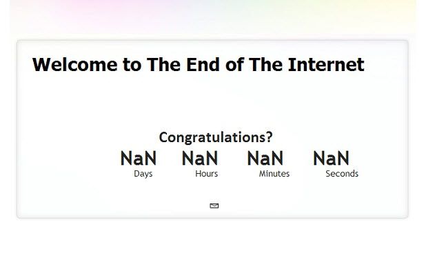 The End Of The Internet ve diğerleri
