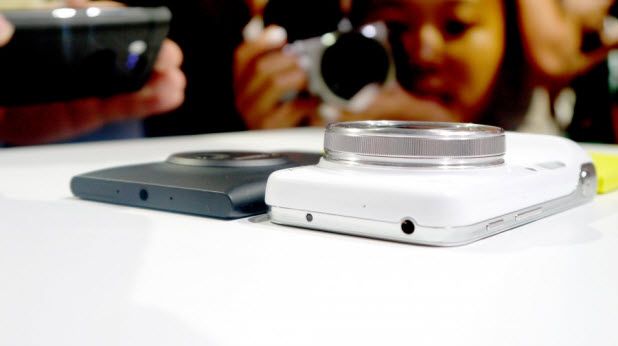 Lumia 1020 diğer ceplerle yan yana