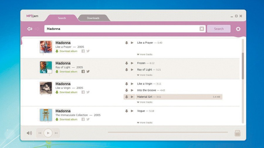 YouTube'tan şarkı bulun