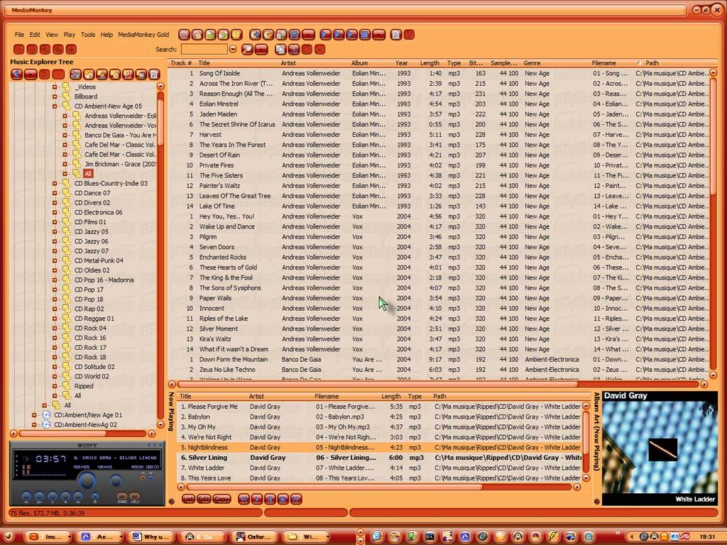 İçe aktarma ve organize etme