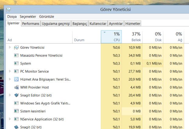 Ekranınızın parlaklığını azaltın