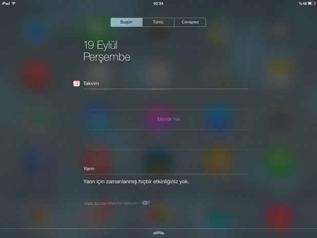 Bildirim Merkezi ve Denetim Merkezi