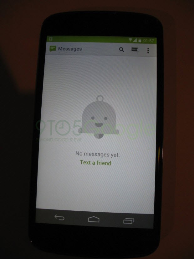 Android 4.4 KitKat'tan iki görüntü daha!