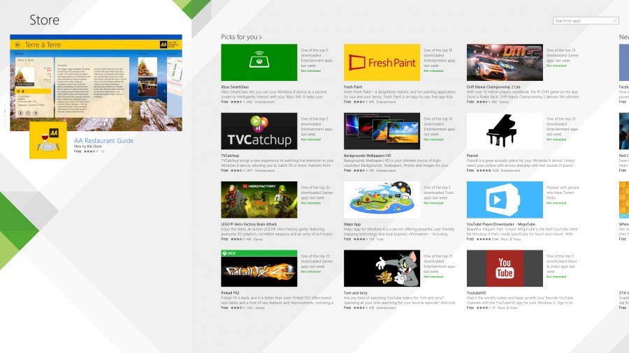 Daha iyi bir mağaza ve diğer nedenler