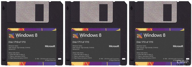 Windows 8.1'i disketle almak isterseniz...